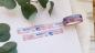 Preview: Washi Tape Marmor Rosa Blau